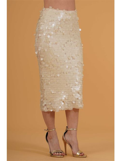 Gonna in paillettes twins fantasy | T4862GIVORY